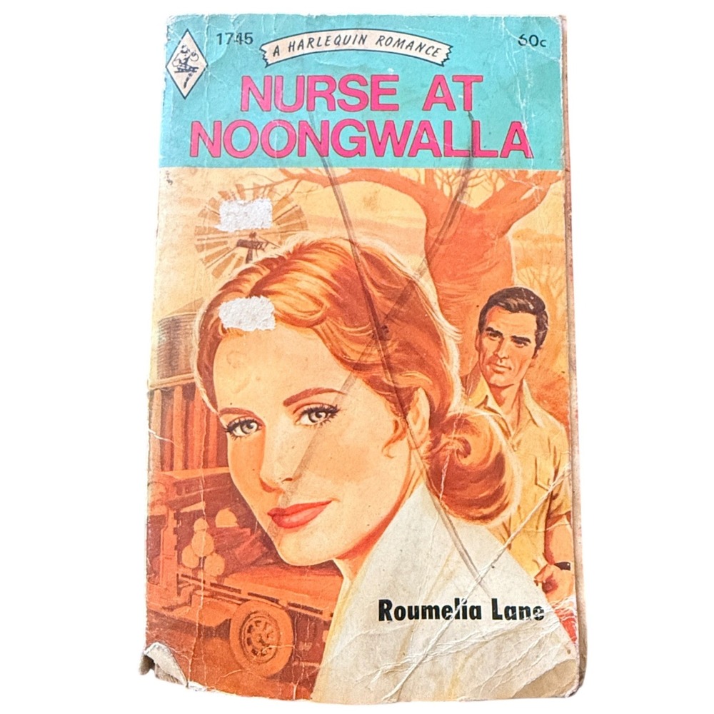 Harlequin Romance 1745 Nurse at Noongwalla Roumelia Lane Paperback Vintage 1974